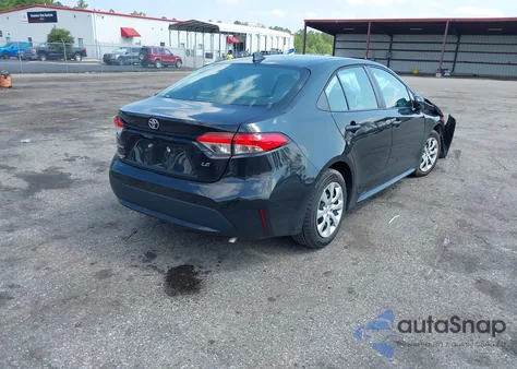 2021 Toyota Corolla Le из США, поврежденный, VIN 5YFEPMAE7MP188949